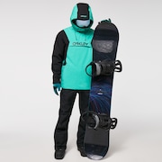 TNP Insulated Anorak - Blackout/Light Emerald