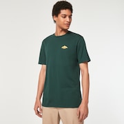 Peak Ellipse Tee - Hunter Green