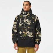 Fgl Tc Stroke Anorak 2.0 - Green Print