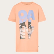 En Qdevo SS Tee Bold Ytr 7.0 - Seashell
