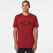 Blurred Static Icon Tee - Iron Red