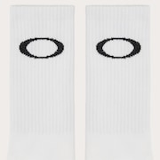 Ellipse Crew Sock - White