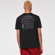 Hdo Repeat Tee - Blackout