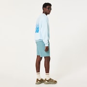 B1B Repeated Crewneck Sweatshirt - Frost