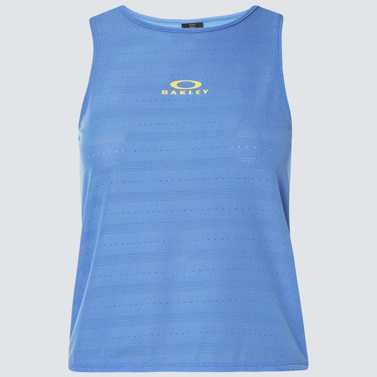 All-In Racerback Tank Top - Dusty Blue