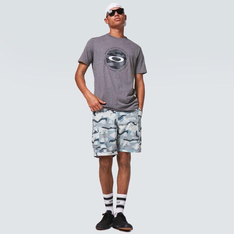 Camo Cargo 19 Hybrid Short - B1B Camo Gray