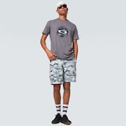 Camo Cargo 19 Hybrid Short - B1B Camo Gray