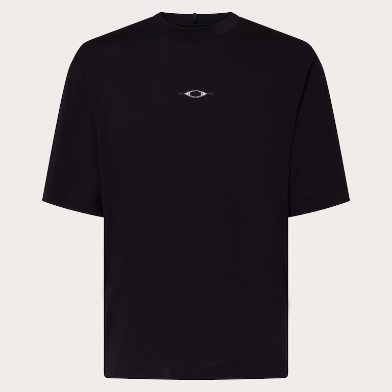 Stacked Metal Tee - Blackout