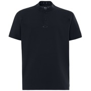 Engineered Short Sleeve Polo Bomber Collar - Blackout