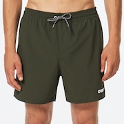 Seersucker 16" Beach Short - New Dark Brush