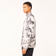 Latitude Arc Rc 1/4 Zip Fleece - Rocks Print Gray