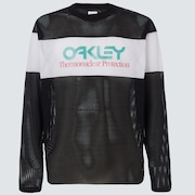 TNP Fiery Stripe LS Tee - Blackout