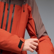 Canopy PRO Insulated Jacket - Dark Umber/Flame Red
