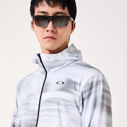 Enhance Knit Hoody Jacket 16.0 - White Print