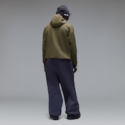 Wintertide Half Zip Hoodie - Deep Olive