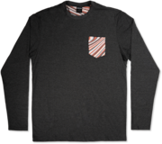 Camiseta Marbled LS - Blackout