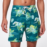 Tropical Bloom 18 Boardshort - Bayberry Hawai