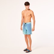 Cosmic Tides 18" Boardshort - Bubble Ellipse Green/Blue