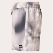 Sand Pixel Rc 16" Beachshort - Organic Spots Gray