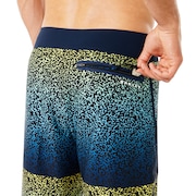 4 Way Stretch Scalop Hem 19" - Fathom