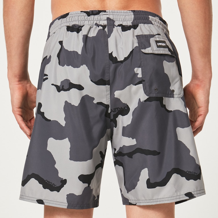 Wanderlust 18" Rc Beach Short - B1B Camo Dark Grey