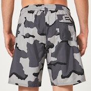 Wanderlust 18" Rc Beach Short - B1B Camo Dark Grey