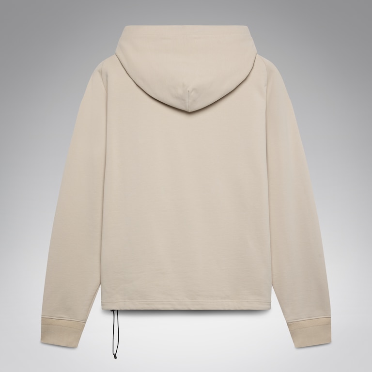 Hoodie Metallic Chest Coin - Mist