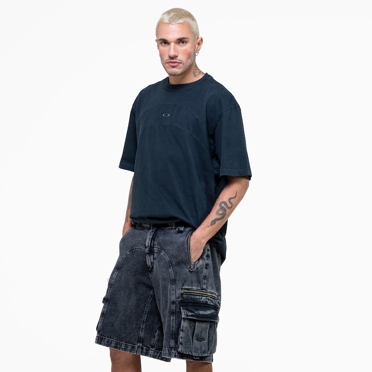 Oakley Grungecore Loose Shorts - Black Wash