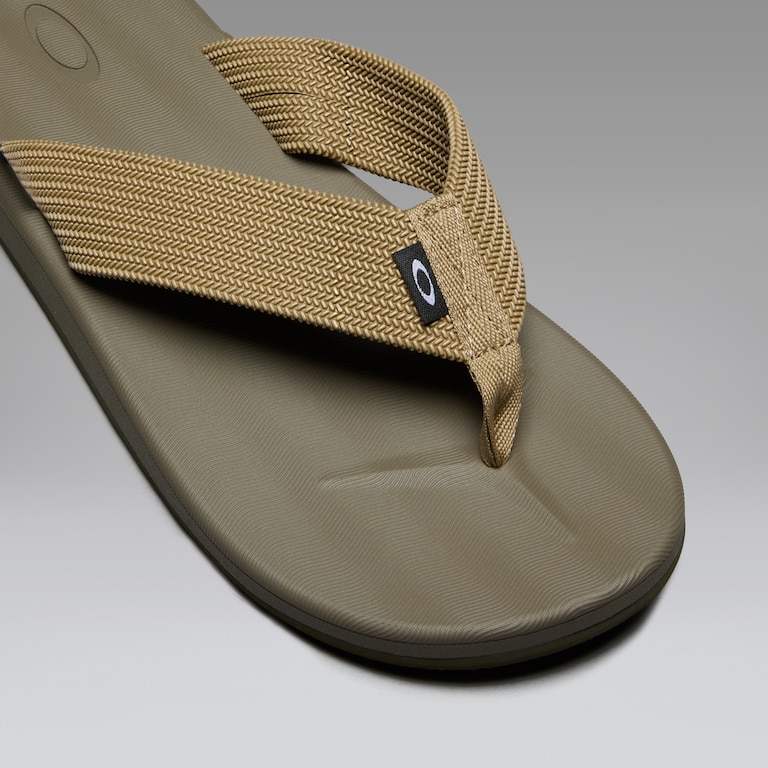 Ventura Flip Flop - Deep Olive/Pebble