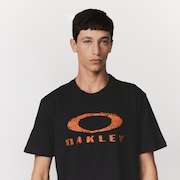 Camiseta Oakley Ellipse Fingerprint - Blackout