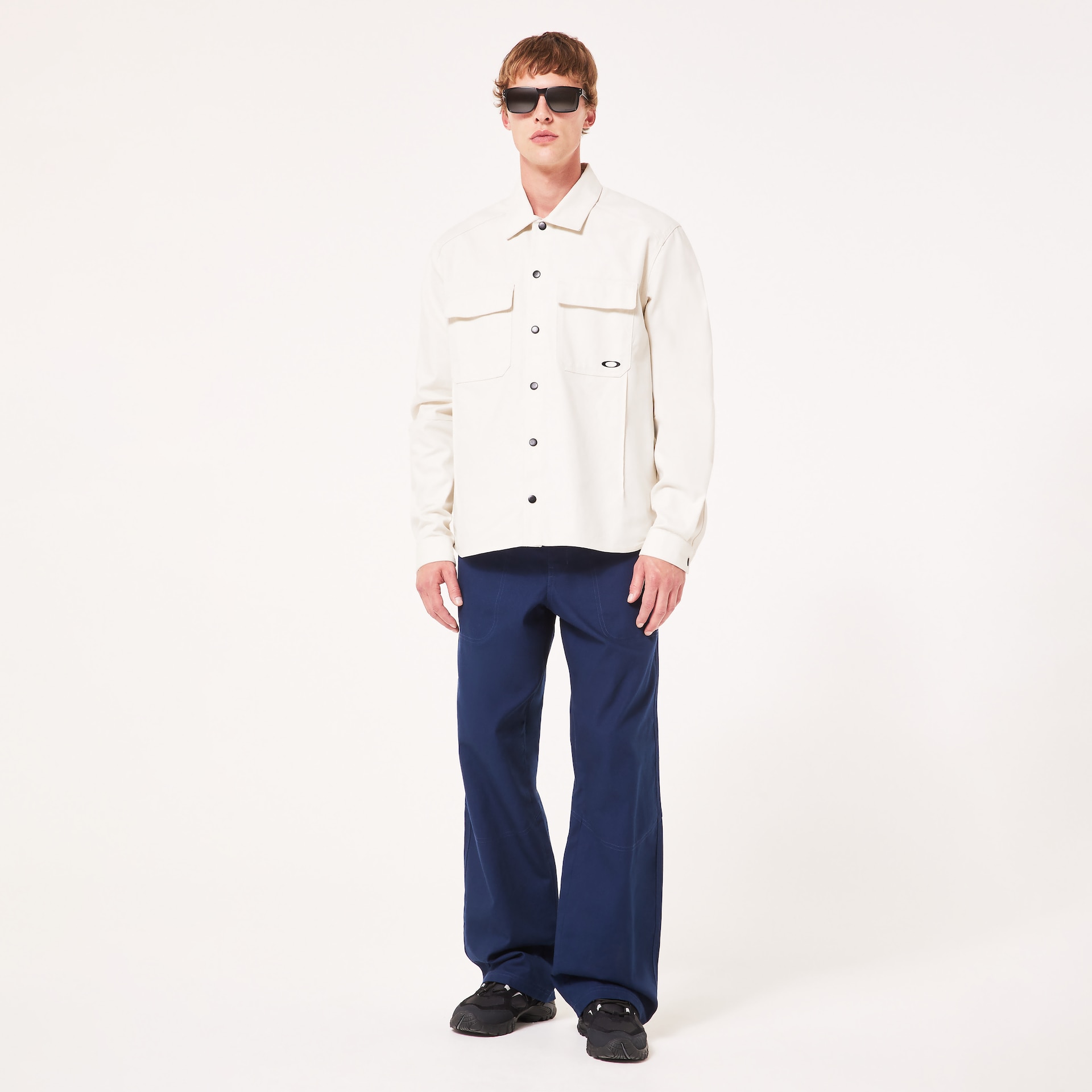 Oakley Canvas Snap Jacket in Artic White | Oakley® US