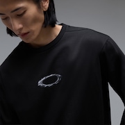 Rs Veil 1975 Jpn LS Tee Gunmetal - Pitch Black