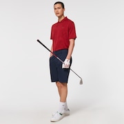 Oakley Dimension Jacquard Polo - Iron Red