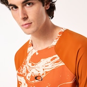 Seeker Airline SS Jersey - Duality Swirl White/Brown