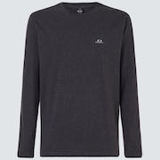 Relax LS Tee - Dark Gray Heather