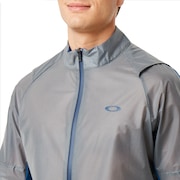 Targetline Waterproof Fz Shell - Dark Blue