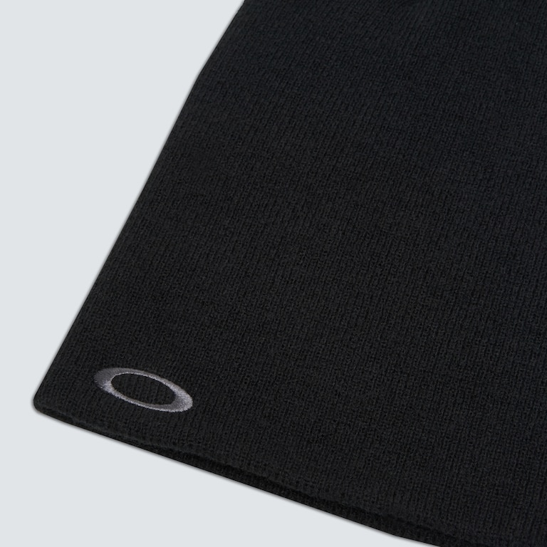 Fine Knit Beanie - Blackout