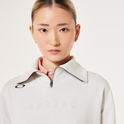 Elevate Bulge H/Z Pullover Fleece - Lunar Rock