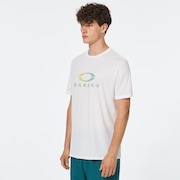 Planetary Ring Bark Tee - White