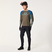 Seeker Edge LS Jersey - Army Green/New Balsam
