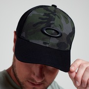 Boné Oakley Metal Ellipse Camo - Stone Gray