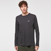 Relax LS Tee - Dark Gray Heather