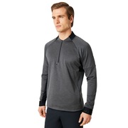 Knockdown Mixed Fleece 1/4 Zip - Forged Iron