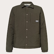 Quilted Sherpa Jacket - New Dark Brush