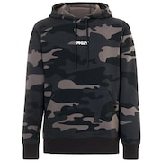 Street Logo Hooded Camo Fleece Camo - Gray Camo