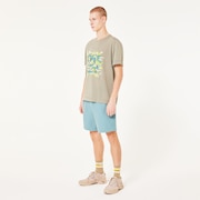 B1B Coral Tee - Boulder Green