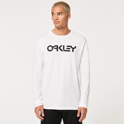 Mark II L/S Tee 2.0 - White/Black