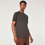 Peak Tyndall Rc Ss Tee - Black/Forged Iron