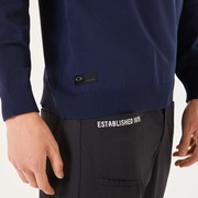 Skull LS Sweater Mock Shirt 2.0 - Fathom