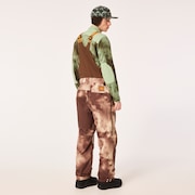 Tc Rykkinn Rc Fleece - Green Clouds Print